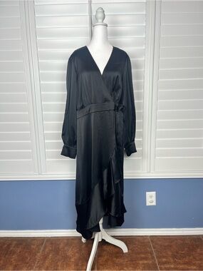 sofia by sofia vergara | Dresses | Sofia By Sofia Vergara Green Wrap Dress With Bishop Sleeves | Poshmark sofia by sofia vergara | Dresses | Sofia By Sofia Vergara Green Wrap Dress With Bishop Sleeves | Poshmark